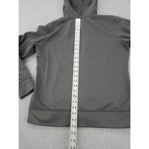 Under Armour Storm Gray Hoodie Sweatshirt Hunting Camo Pink Womens Size MEDIUM - Picture 9 of 13